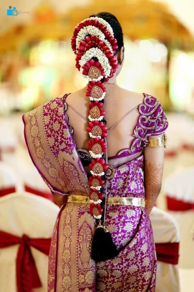 30+ Poo Jadai Alangaram Designs for Wedding and Seemantham – South Indian  Bride 