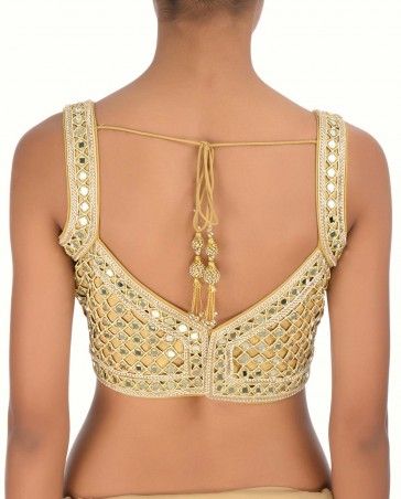 Buy Neha Mehta Couture Pink Banarasi Lehenga And Gold Blouse Online | Aza  Fashions