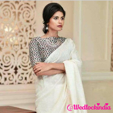 Trendy Blouse Back Neck Designs For Cotton Saree Blouses 12 - FashionShala