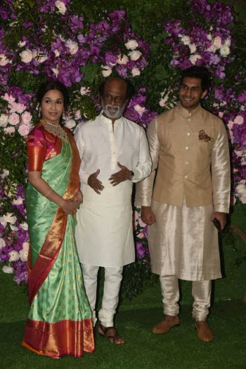 Rajinikanth & His Daughter Ishwarya