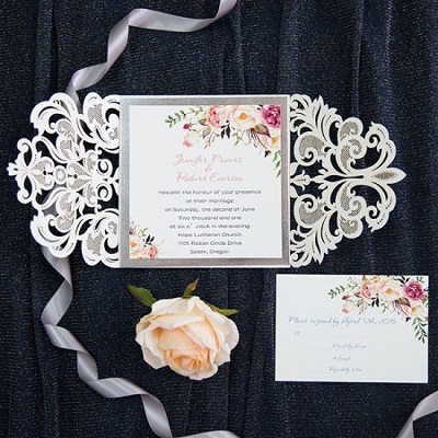 elegant wedding cards