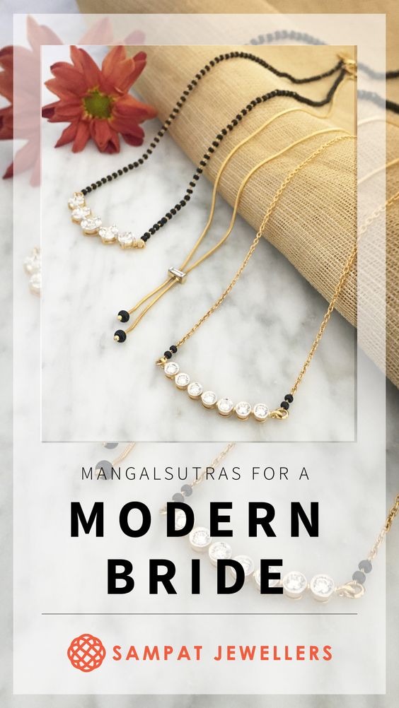 Mangalsutra for modern bride