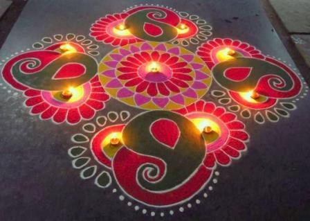 diwali rangoli designs latest