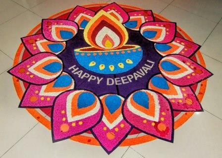 rangoli designs of diwali festival