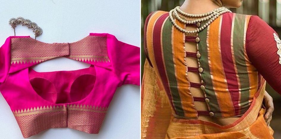 Women's Cotton Sari Blouse Designer Puff Sleeves Readymade Stitched Top  Choli | eBay