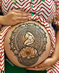 Prenatal Henna Designs | Kelly Caroline