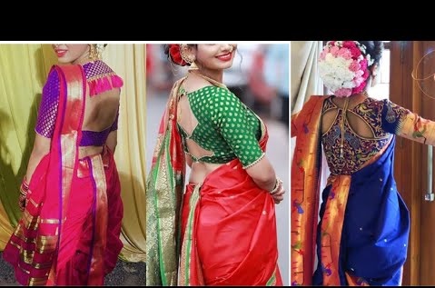 paithani blouse designs photo