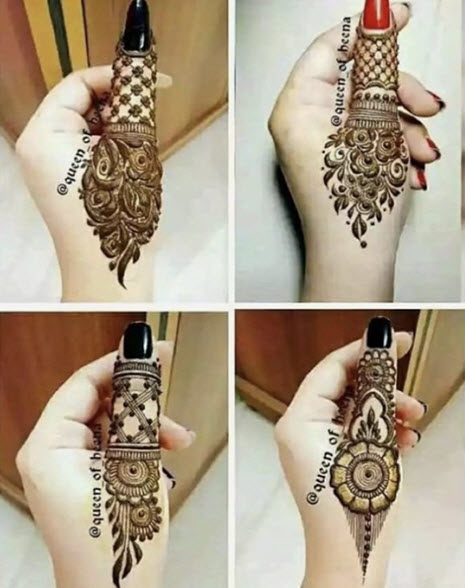 simple mehndi designs for eid