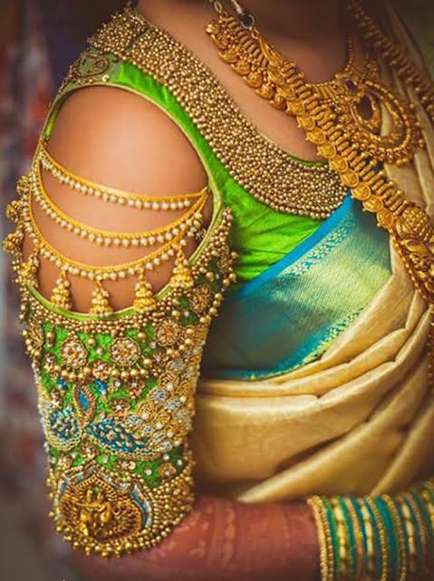 bridal blouse for kerala saree