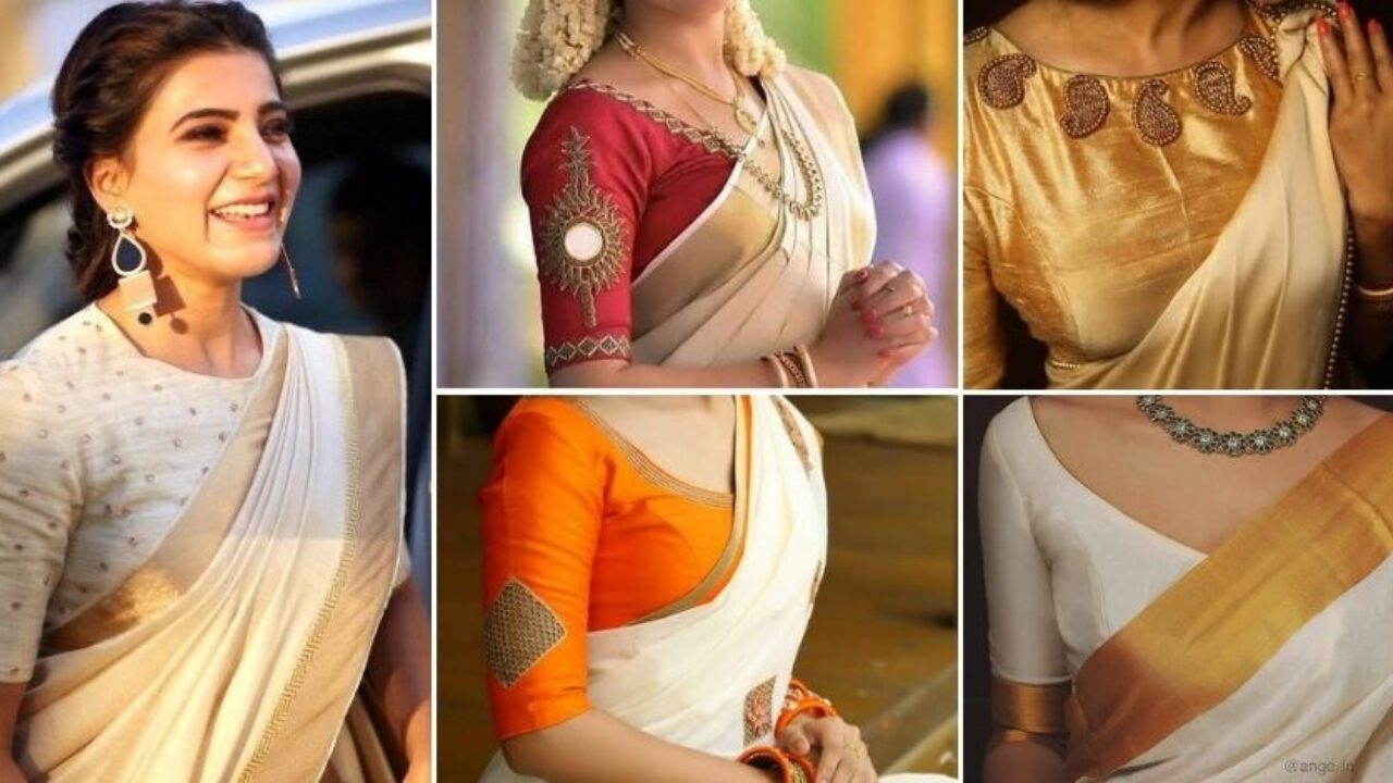 50 Latest Kerala Saree Blouse Designs 2022 - Trendy & Modern Catalogue