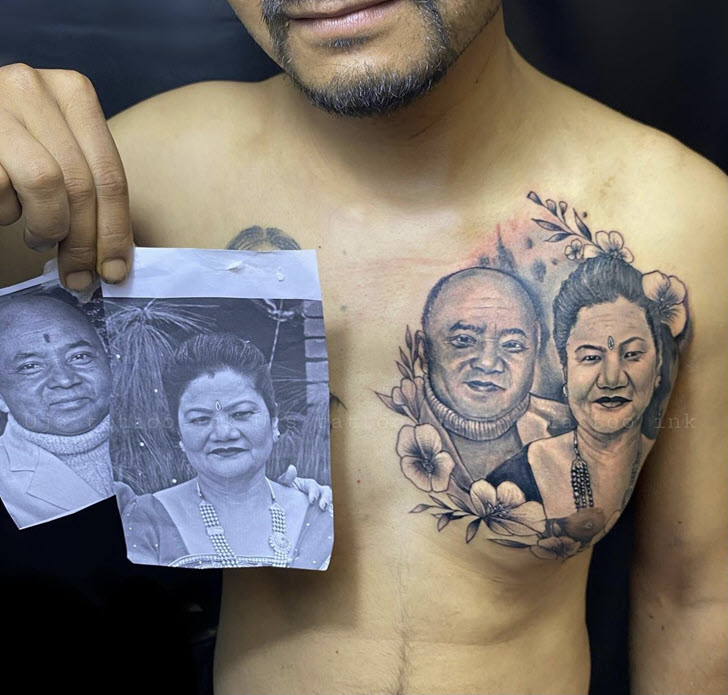 30+ Unique Mom Dad (Maa Paa) Tattoo Designs 2022-2023