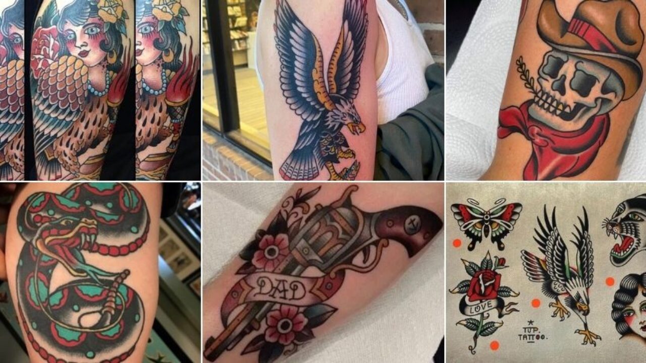 45 Traditional American Tattoos That are Bold and Beautiful   Inspirationfeed
