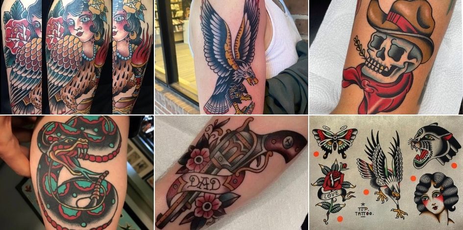 American Traditional Tattoos History Meanings Artists  Designs