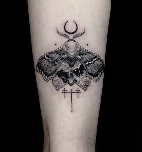 Moth Tattoo 2022
