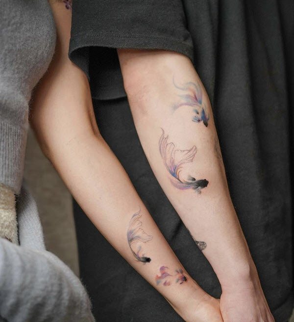 20+ Matching Couple Tattoo Designs with Meaning 2023
