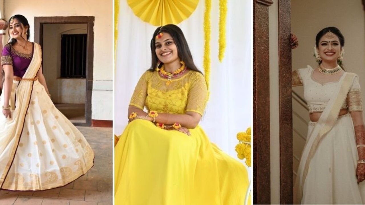 How To Dazzle In A Dhavani For Onam - PinkLungi