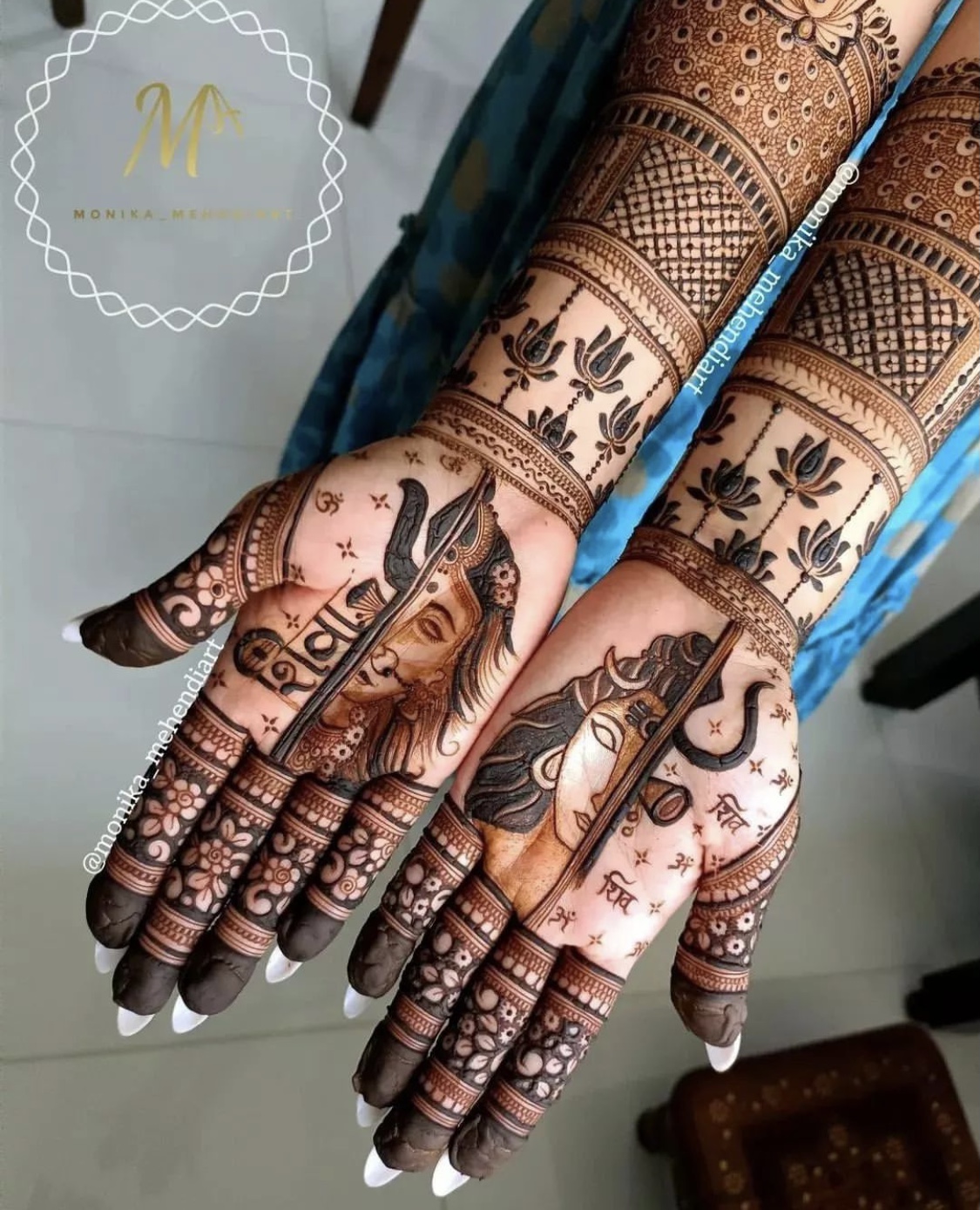 full hand henna designs