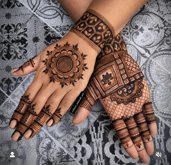 20+ Arabic Mehndi Designs For Front Hand to Steal your Heart! - Tikli-omiya.com.vn